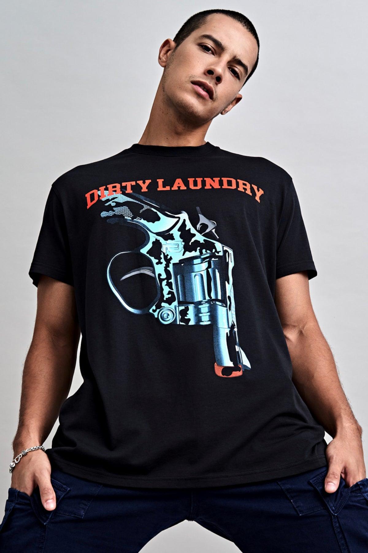 Dirty Laundry Cap Gun Supima Cotton T-shirt Relaxed Front