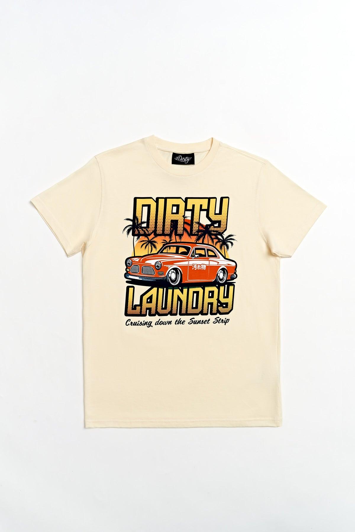 Dirty Laundry Cruising Down The Sunset Strip Supima Cotton T-shirt Semi-Fitted