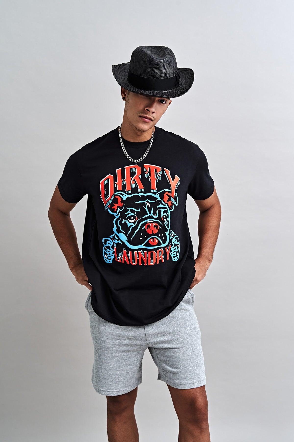 Dirty Laundry Willie Bulldog Supima Cotton T-shirt 
